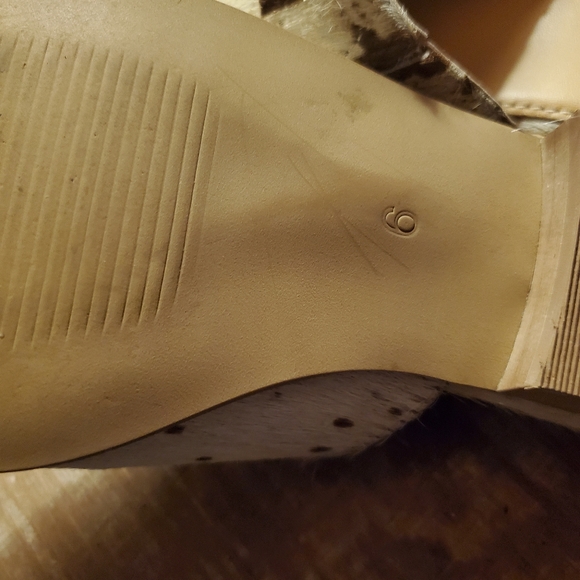 Cow hair slides size 6 - Picture 4 of 4